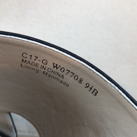 Cole Haan Black Leather Slide size 9 1/2 - Picture 7 of 11